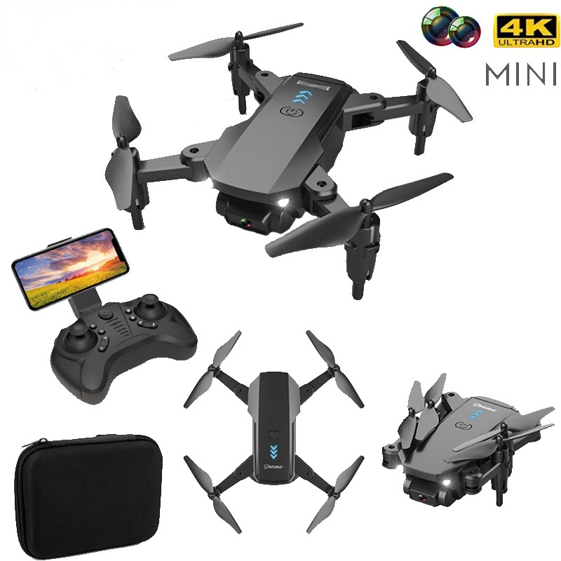 Drone Camera 4K - Q12 Mini Folding Quadcopter 4k Dual