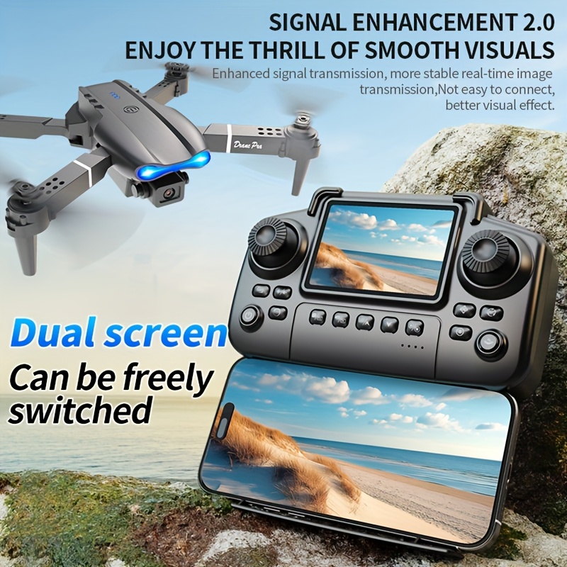 2026 Upgraded E99 PRO MAX Fold - огляд і ціна Drone Camera 4K