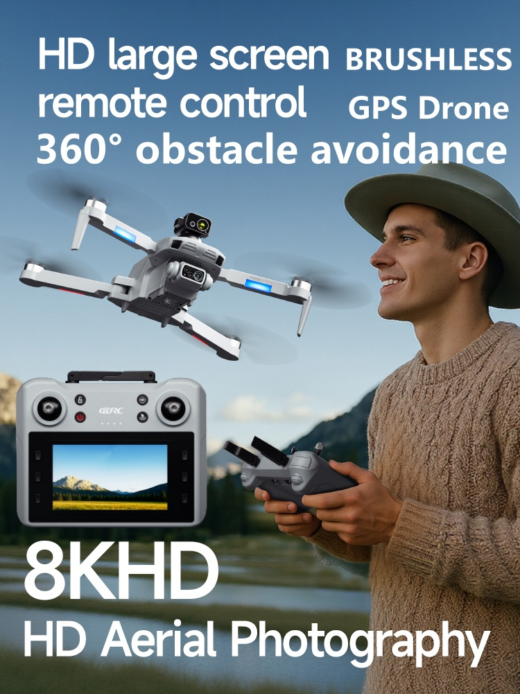 Professional GPS Screen Drone  - огляд і ціна Drone Camera Professional
