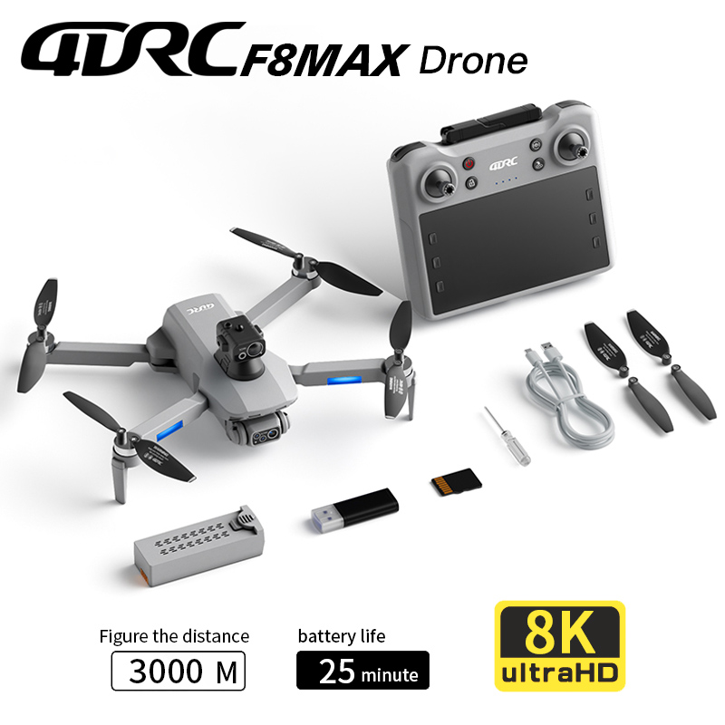 F8 MAX GPS Drone Professional  - огляд і ціна Drone Camera 4K